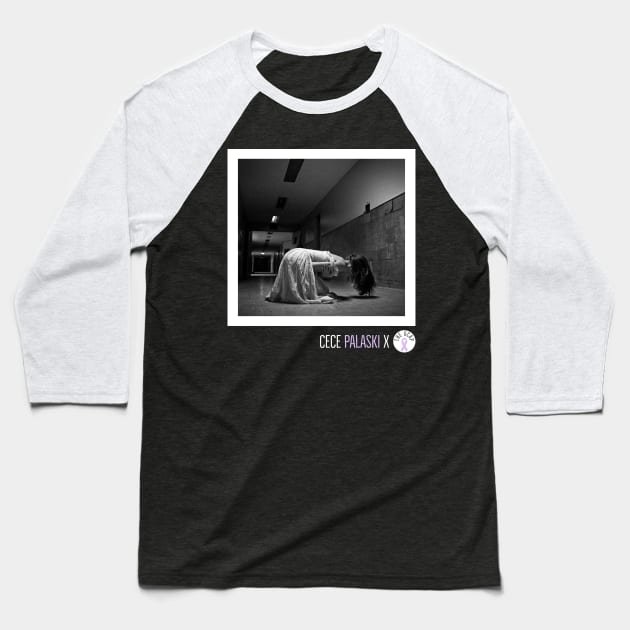 Cece Palaski - Hallway - B&W - Light Baseball T-Shirt by The GCAP Shirts and Merch
